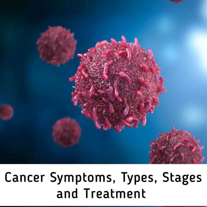 Cancer type symptom treatment